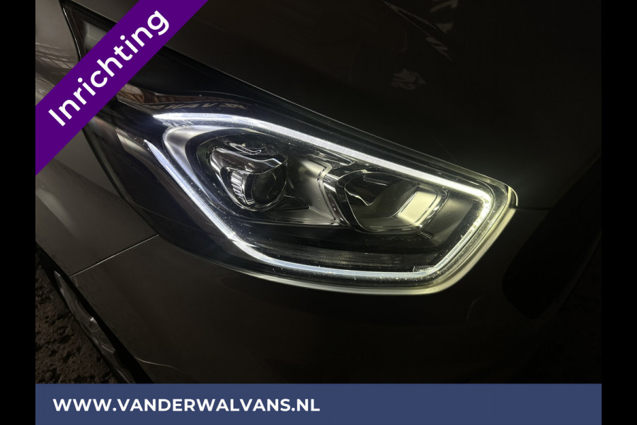 Ford Transit Custom 2.0 TDCI 131pk L1H1 Inrichting Euro6 Airco | Navigatie | Camera | LED | Cruisecontrol Stoelverwarming, Verwarmde voorruit, Parkeersensoren, Bijrijdersbank