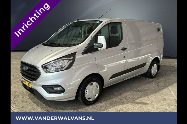 Ford Transit Custom 2.0 TDCI 131pk L1H1 Inrichting Euro6 Airco | Navigatie | Camera | LED | Cruisecontrol Stoelverwarming, Verwarmde voorruit, Parkeersensoren, Bijrijdersbank