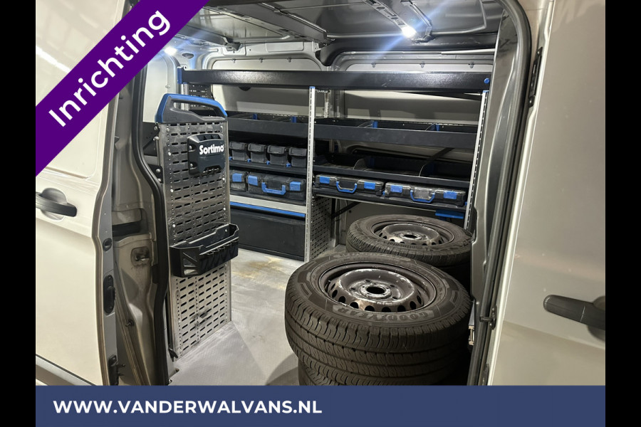 Ford Transit Custom 2.0 TDCI 131pk L1H1 Inrichting Euro6 Airco | Navigatie | Camera | LED | Cruisecontrol Stoelverwarming, Verwarmde voorruit, Parkeersensoren, Bijrijdersbank