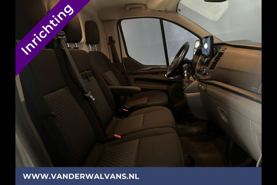Ford Transit Custom 2.0 TDCI 131pk L1H1 Inrichting Euro6 Airco | Navigatie | Camera | LED | Cruisecontrol Stoelverwarming, Verwarmde voorruit, Parkeersensoren, Bijrijdersbank