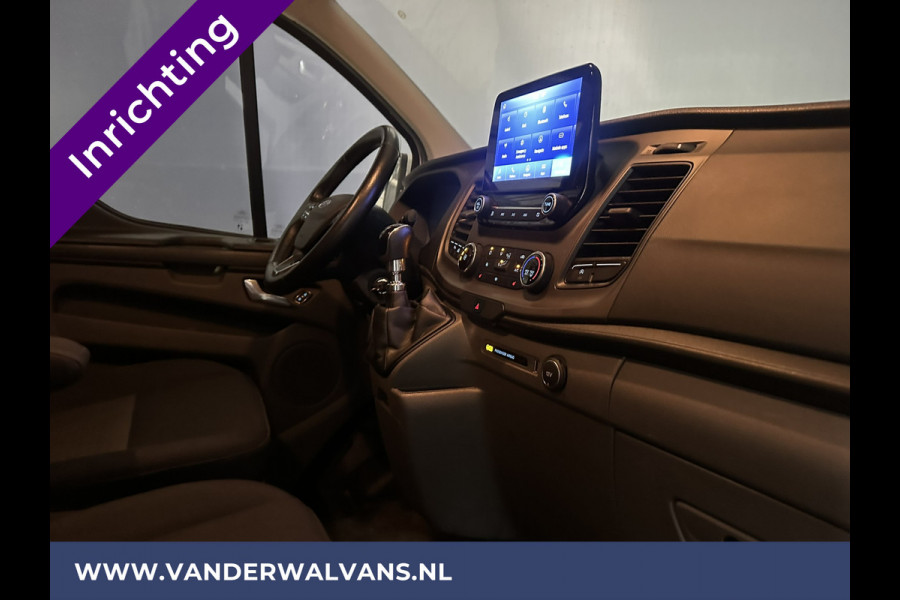 Ford Transit Custom 2.0 TDCI 131pk L1H1 Inrichting Euro6 Airco | Navigatie | Camera | LED | Cruisecontrol Stoelverwarming, Verwarmde voorruit, Parkeersensoren, Bijrijdersbank