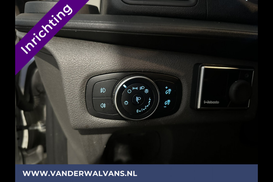 Ford Transit Custom 2.0 TDCI 131pk L1H1 Inrichting Euro6 Airco | Navigatie | Camera | LED | Cruisecontrol Stoelverwarming, Verwarmde voorruit, Parkeersensoren, Bijrijdersbank