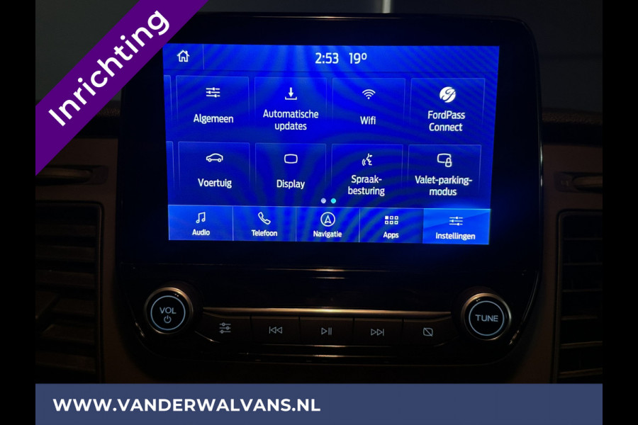 Ford Transit Custom 2.0 TDCI 131pk L1H1 Inrichting Euro6 Airco | Navigatie | Camera | LED | Cruisecontrol Stoelverwarming, Verwarmde voorruit, Parkeersensoren, Bijrijdersbank