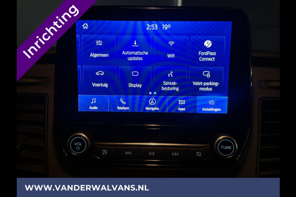 Ford Transit Custom 2.0 TDCI 131pk L1H1 Inrichting Euro6 Airco | Navigatie | Camera | LED | Cruisecontrol Stoelverwarming, Verwarmde voorruit, Parkeersensoren, Bijrijdersbank