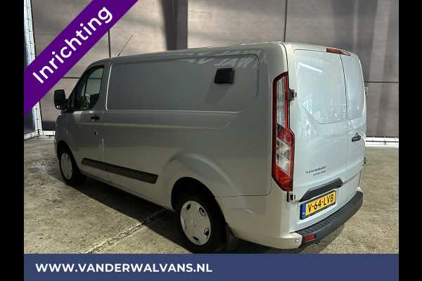 Ford Transit Custom 2.0 TDCI 131pk L1H1 Inrichting Euro6 Airco | Navigatie | Camera | LED | Cruisecontrol Stoelverwarming, Verwarmde voorruit, Parkeersensoren, Bijrijdersbank