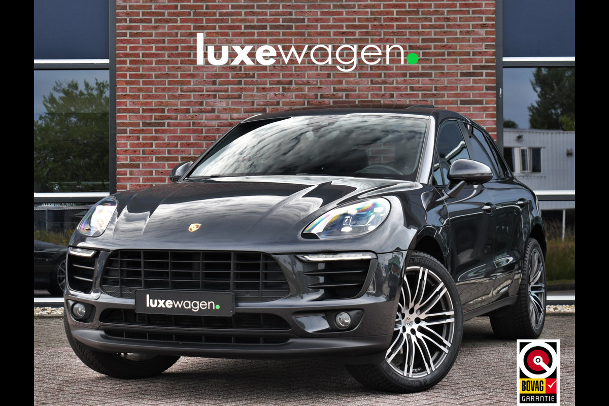 Porsche Macan 2.0 PDK Pano Bose 21inch Adp-zetels Carplay Optic-black Porsche Macan 2.0 PDK Pano Bose 21inch Adp-zetels Carplay Optic-black