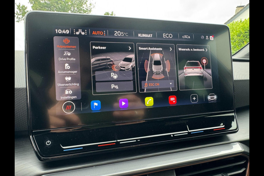 CUPRA Leon Sportstourer 1.4 e-Hybrid VZ Business PHEV / CAMERA / NAVI / INPARKEREN / ZEER NETJES / SFEERVERL. / CARPLAY DRAADLOOS