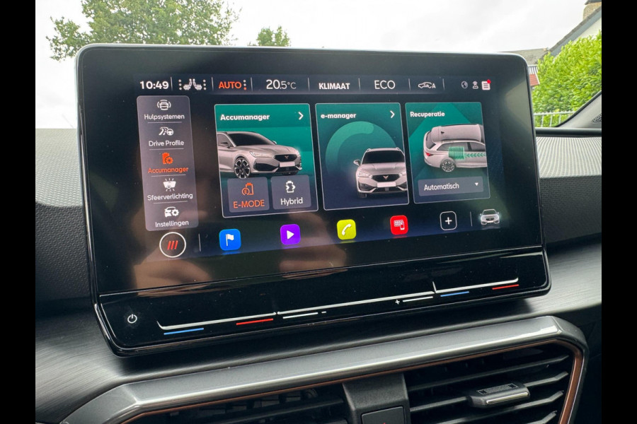 CUPRA Leon Sportstourer 1.4 e-Hybrid VZ Business PHEV / CAMERA / NAVI / INPARKEREN / ZEER NETJES / SFEERVERL. / CARPLAY DRAADLOOS