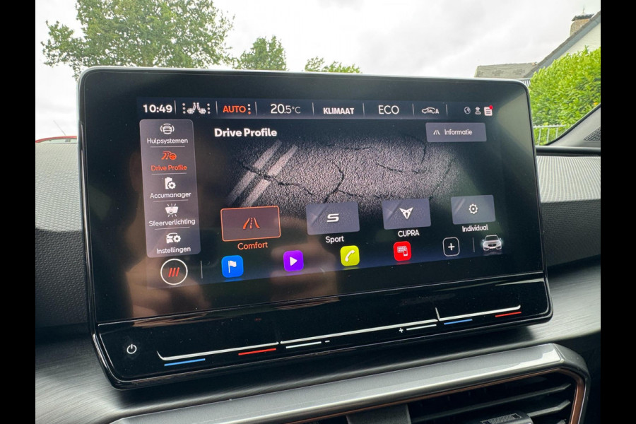 CUPRA Leon Sportstourer 1.4 e-Hybrid VZ Business PHEV / CAMERA / NAVI / INPARKEREN / ZEER NETJES / SFEERVERL. / CARPLAY DRAADLOOS