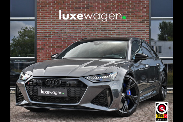 Audi RS6 Avant 4.0 TFSI quattro Dyn+ B&O-high Carbon Pano Ceramic HUD Alc-hemel Softclose Stoelvent