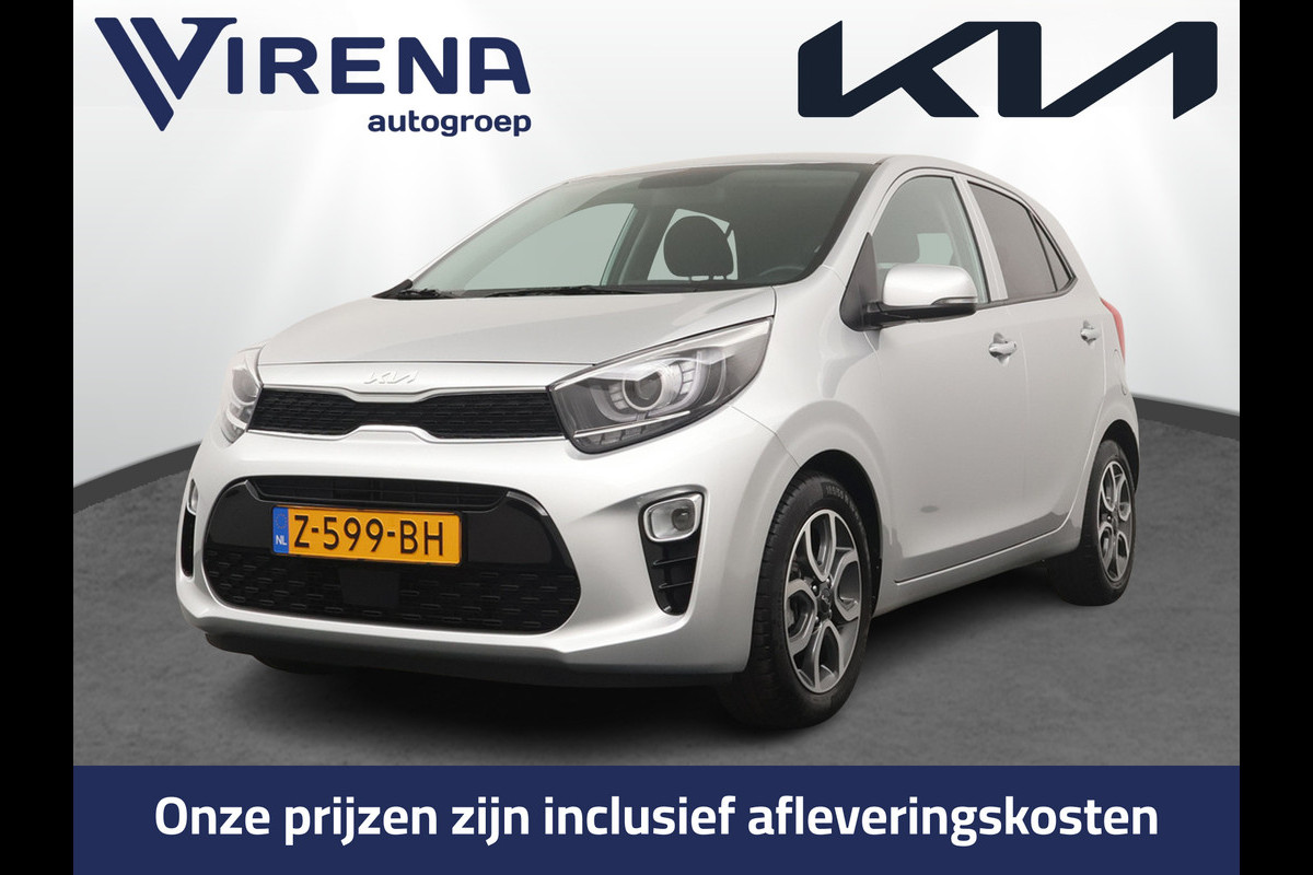 Kia Picanto 1.0 DPi DynamicPlusLine Apple Carplay/Android Auto - Cruise Control - Climate Control - Navigatie - Achteruitrijcamera - Fabrieksgarantie tot 03-2031 Kia Picanto 1.0 DPi DynamicPlusLine Apple Carplay/Android Auto - Cruise Control - Climate Control - Navigatie - Achteruitrijcamera - Fabrieksgarantie tot 03-2031