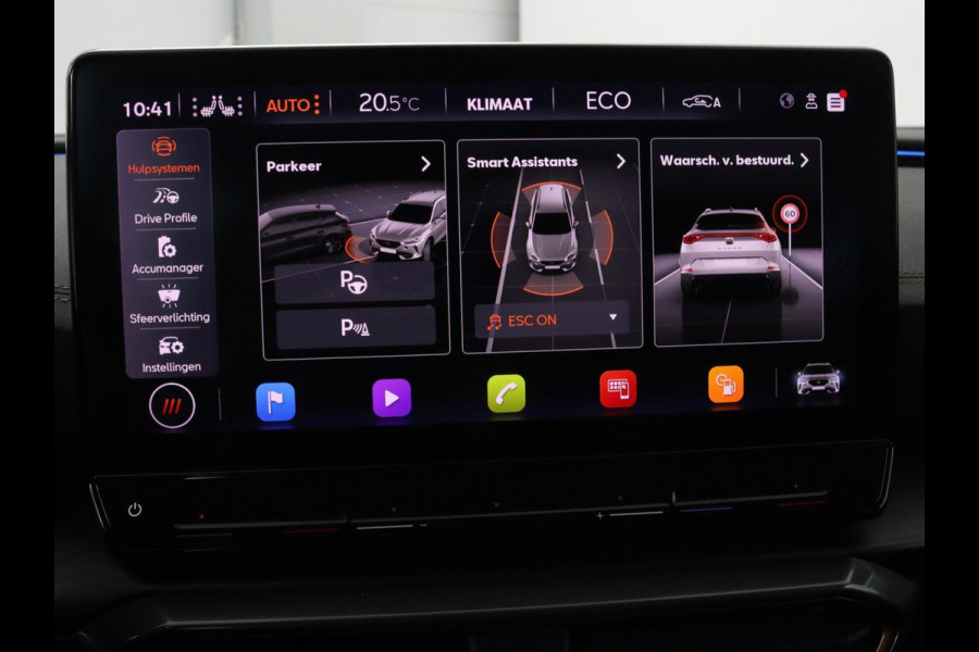 CUPRA Formentor 1.4 e-Hybrid VZ | 245pk | Stoel & stuurverwarming | Carplay | Camera | Adaptive cruise | Navigatie | Sfeerverlichting | Keyless | Full LED | PHEV