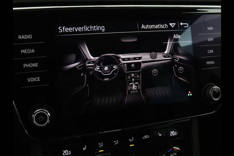 Škoda Superb 1.4 TSI iV Laurin & Klement | Leder | Trekhaak | Adaptive cruise | Stoelverwarming | Canton Sound | Navigatie | Memory | Full LED | Keyless | Carplay | PHEV
