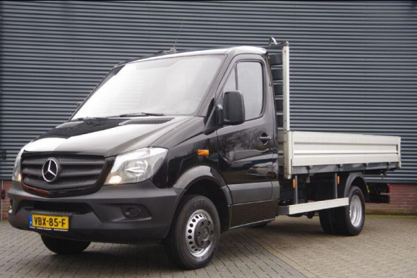 Mercedes-Benz Sprinter 519 3.0 V6 KIPPER 3 ZIJDIG, OPEN LAADBAK, 3.5T TREKHAAK, AIRCO, CRUISE, MF STUURWIEL, PICK-UP ,PICKUP