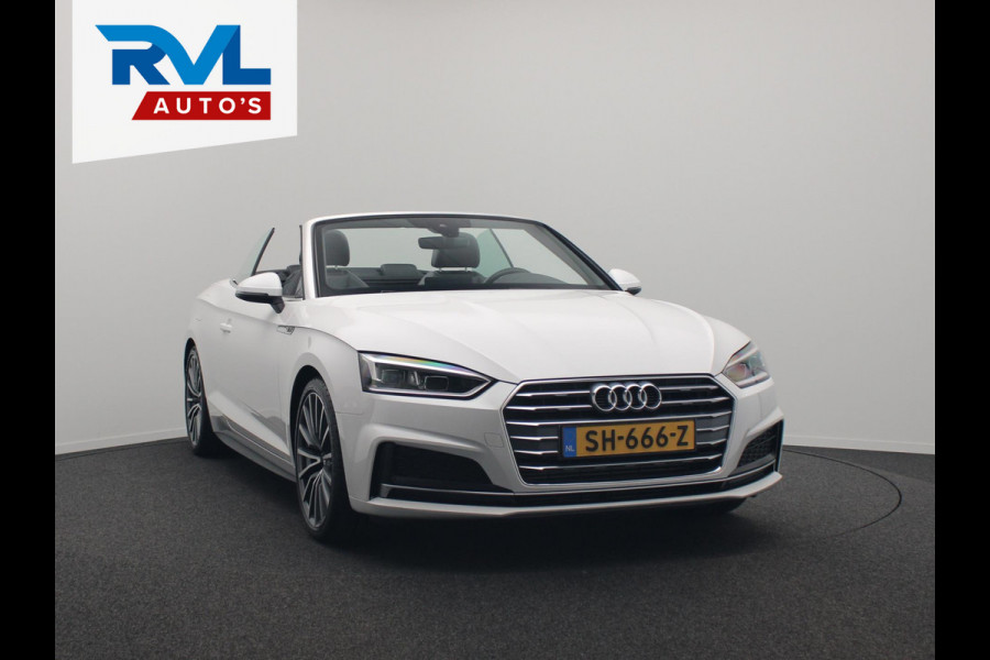 Audi A5 Cabriolet 2.0 TFSI *2 x S-Line* Origineel NL Leder Navigatie Trekhaak