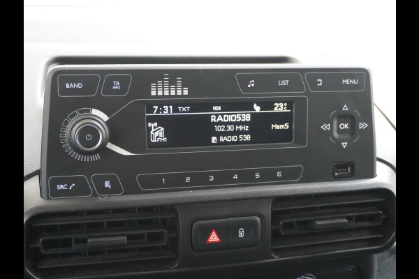 Opel Combo 1.5CDTI EURO6 9x Op voorraad! 3-Persoons Airco Cruise Control Bluetooth Elektr.ramen Elektr.spiegels+Verwarmd Centr.Vergr+ab. L1 Schuifdeur Betonplex vloer Lat om Lat betimmering