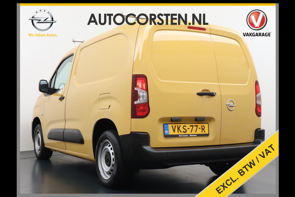 Opel Combo 1.5CDTI EURO6 9x Op voorraad! 3-Persoons Airco Cruise Control Bluetooth Elektr.ramen Elektr.spiegels+Verwarmd Centr.Vergr+ab. L1 Schuifdeur Betonplex vloer Lat om Lat betimmering