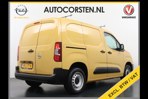 Opel Combo 1.5CDTI EURO6 9x Op voorraad! 3-Persoons Airco Cruise Control Bluetooth Elektr.ramen Elektr.spiegels+Verwarmd Centr.Vergr+ab. L1 Schuifdeur Betonplex vloer Lat om Lat betimmering