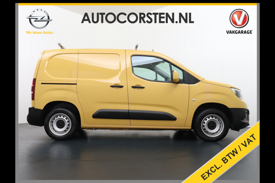 Opel Combo 1.5CDTI EURO6 9x Op voorraad! 3-Persoons Airco Cruise Control Bluetooth Elektr.ramen Elektr.spiegels+Verwarmd Centr.Vergr+ab. L1 Schuifdeur Betonplex vloer Lat om Lat betimmering