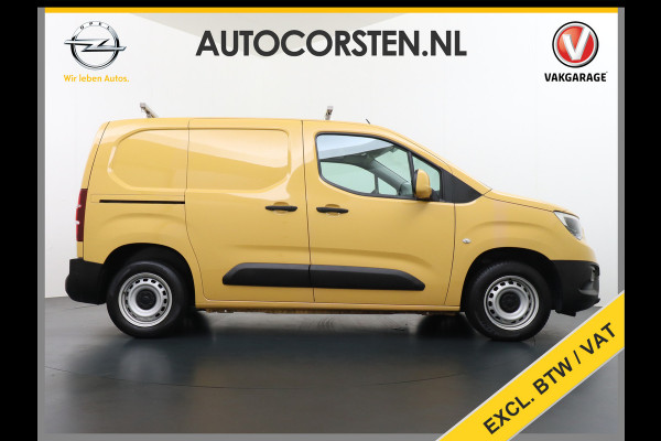 Opel Combo 1.5CDTI EURO6 9x Op voorraad! 3-Persoons Airco Cruise Control Bluetooth Elektr.ramen Elektr.spiegels+Verwarmd Centr.Vergr+ab. L1 Schuifdeur Betonplex vloer Lat om Lat betimmering
