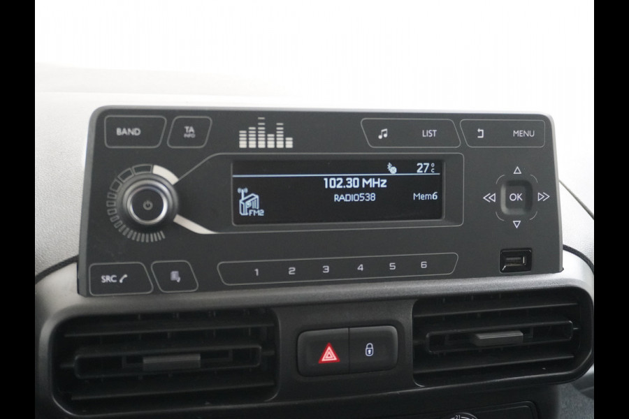 Opel Combo 1.5CDTI EURO6 9x Op voorraad! 3-Persoons Airco Cruise Control Bluetooth Elektr.ramen Elektr.spiegels+Verwarmd Centr.Vergr+ab. L1 Schuifdeur Betonplex vloer Lat om Lat betimmering