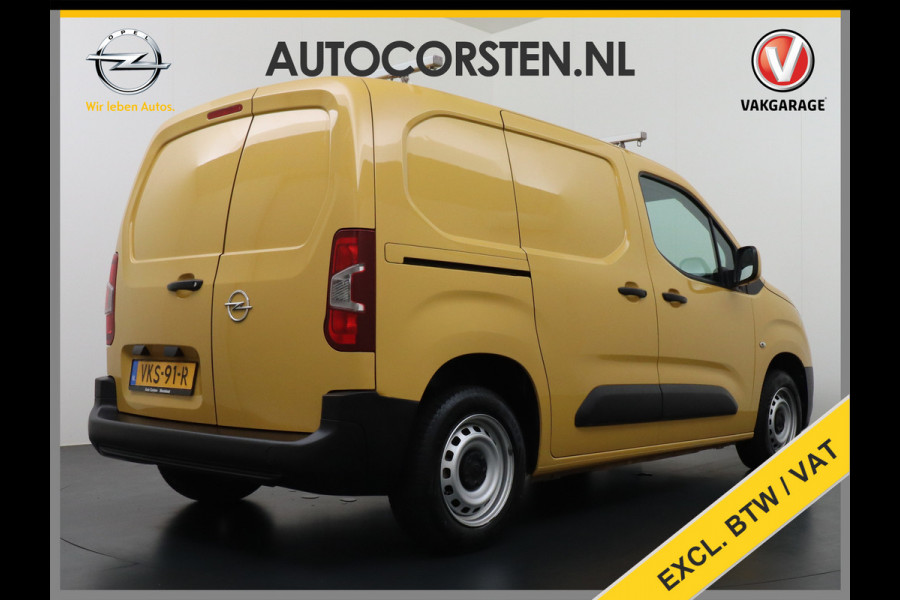 Opel Combo 1.5D L1H1 Edition Airco Cruise Control Bluetooth Elektr.ramen Elektr.spiegels+Verwarmd Centr.Vergr+ab. Schuifdeur Betonplex vloer Lat om Lat betimmering