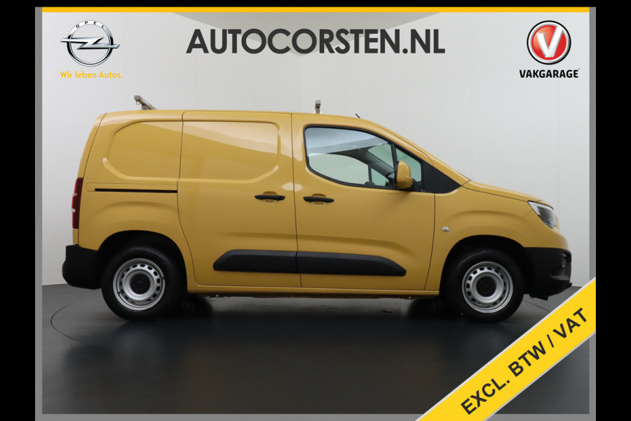 Opel Combo 1.5D L1H1 Edition Airco Cruise Control Bluetooth Elektr.ramen Elektr.spiegels+Verwarmd Centr.Vergr+ab. Schuifdeur Betonplex vloer Lat om Lat betimmering