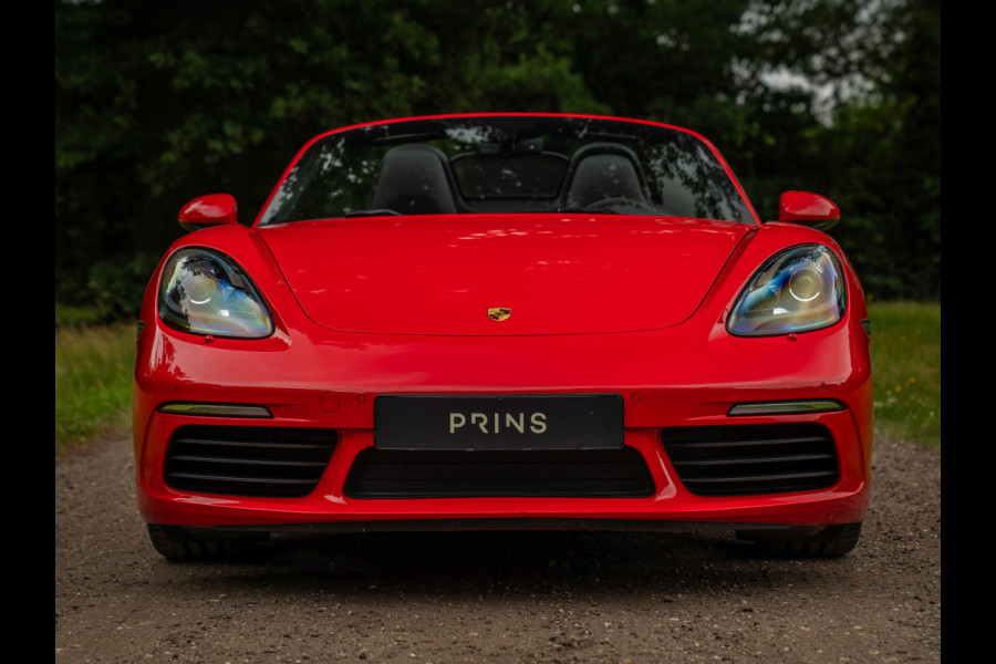 Porsche 718 Boxster 2.0 | PDLS | Sportuitlaat | Indisch Rood | GT-sportstuur
