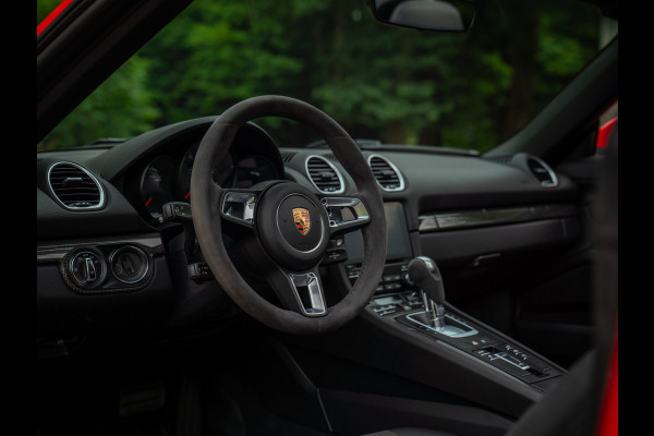 Porsche 718 Boxster 2.0 | PDLS | Sportuitlaat | Indisch Rood | GT-sportstuur