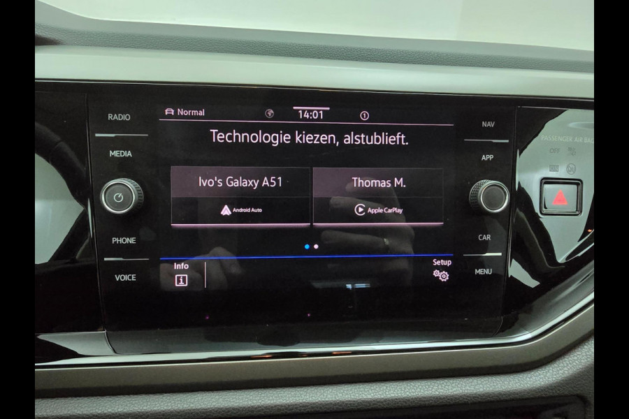 Volkswagen Polo Occasion 1.0 TSI luxe versie met adapt. cruise en carplay | Unieke kleur donkergrijs | Tweedehands Volkswagen polo