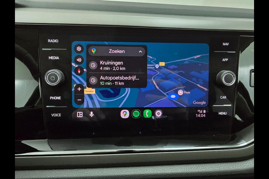 Volkswagen Polo Occasion 1.0 TSI luxe versie met adapt. cruise en carplay | Unieke kleur donkergrijs | Tweedehands Volkswagen polo
