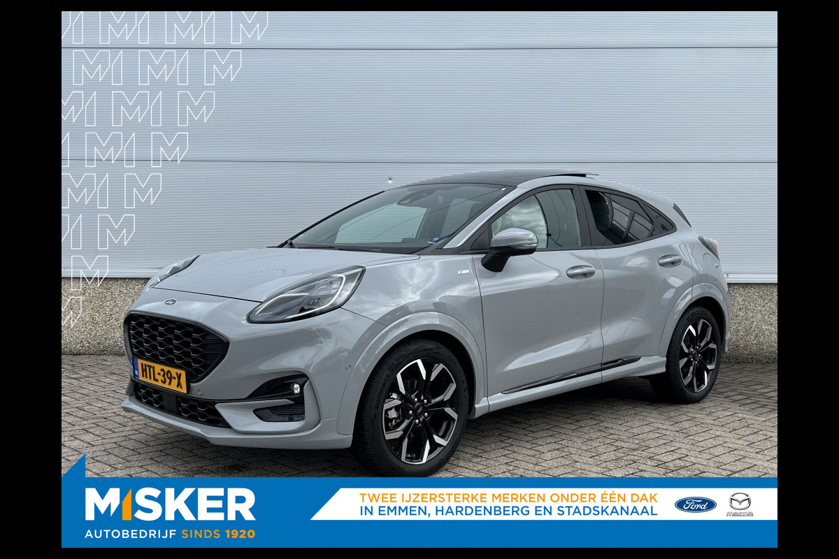 Ford Puma 1.0 EB Hyb ST-Line X AUTOMAAT! TREKHAAK! PANODAK! DRIVERPACK! Ford Puma 1.0 EB Hyb ST-Line X AUTOMAAT! TREKHAAK! PANODAK! DRIVERPACK!