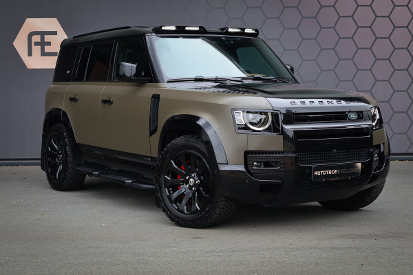 Land Rover Defender 110 P400e 110 X URBAN STOELVERWARMING & VERKOELING | ADAPTIVE | TREKHAAK | STUURVERWARMING | URBAN | SFEERVERLICHTING |