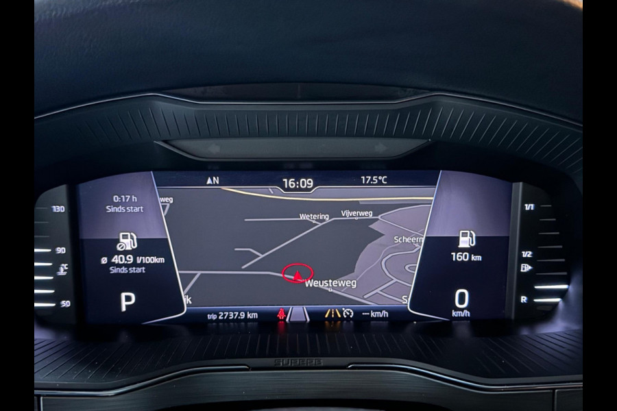 Škoda Superb Combi 1.5 TSI ACT Sportline Business Garantie Pano Memory Camera CarPlay Leder ACCS StoelVW+Achter Navi DAB Rijklaar