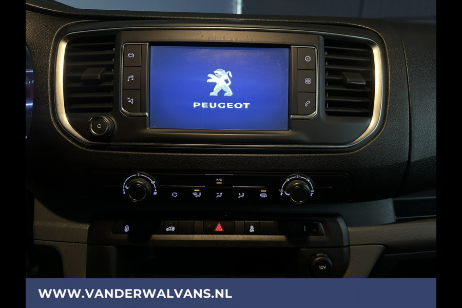 Peugeot Expert 2.0 BlueHDI 123pk L1H1 Euro6 Airco | Navigatie | Apple Carplay | Imperiaal | 2500kg Trekhaak Cruisecontrol, Android Auto, Parkeersensoren, Bijrijdersbank