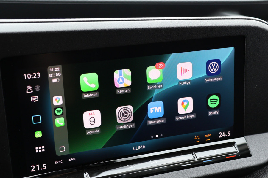 Volkswagen Caddy Cargo 2.0 TDI DSG R-Line | LED | Camera | CarPlay | Lane Assist | Virtual Cockpit | Cruise control | DAB | Trekhaak | Keyless Go | Fabrieksgarantie