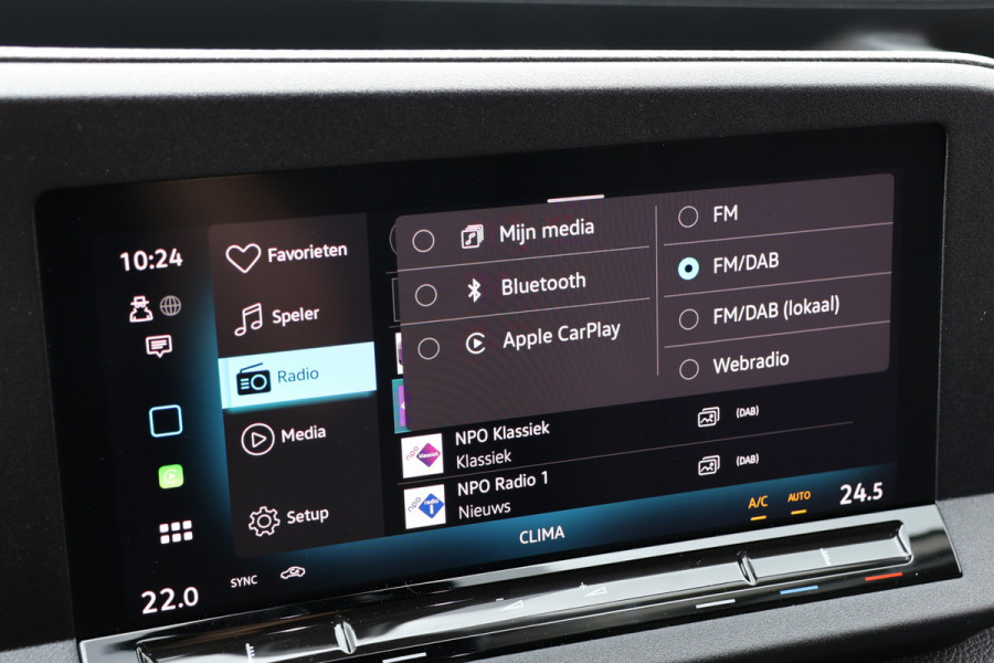 Volkswagen Caddy Cargo 2.0 TDI DSG R-Line | LED | Camera | CarPlay | Lane Assist | Virtual Cockpit | Cruise control | DAB | Trekhaak | Keyless Go | Fabrieksgarantie