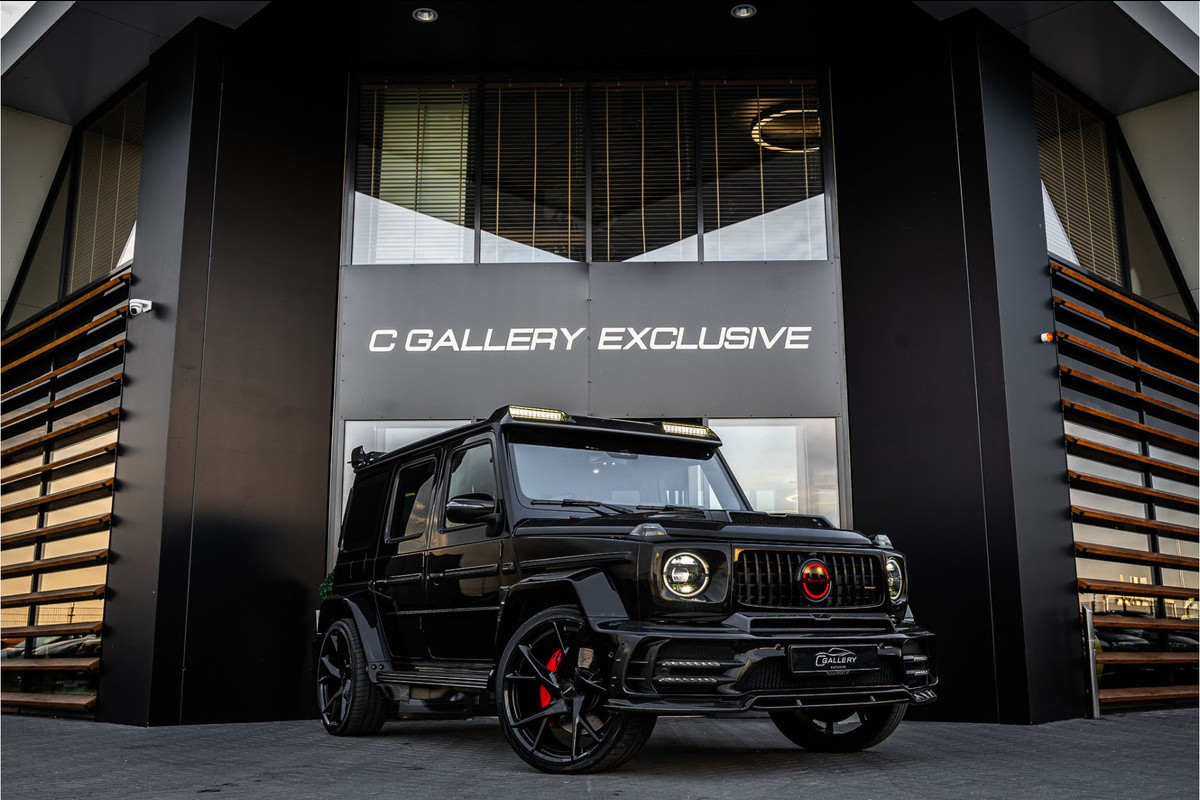 Mercedes-Benz G-Klasse MANSORY G63 800 Widestar - Panorama | 24 Inch | Burmester | Carbon details | Certificaat | 360 camera Mercedes-Benz G-Klasse MANSORY G63 800 Widestar - Panorama | 24 Inch | Burmester | Carbon details | Certificaat | 360 camera