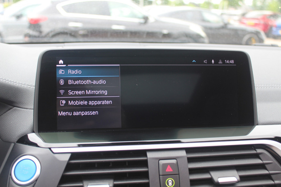 BMW iX3 High Executive 80 kWh / Trekhaak / Panoramadak / 360Camera / Head-up / 20'' / Leder / Harman Kardon / Navigatie / Memory seats / Dodehoek / DAB / Stoelverwarming / Cruise Control Adaptief