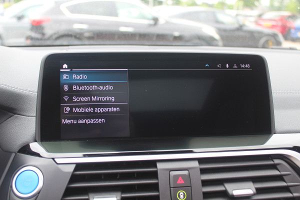 BMW iX3 High Executive 80 kWh / Trekhaak / Panoramadak / 360Camera / Head-up / 20'' / Leder / Harman Kardon / Navigatie / Memory seats / Dodehoek / DAB / Stoelverwarming / Cruise Control Adaptief