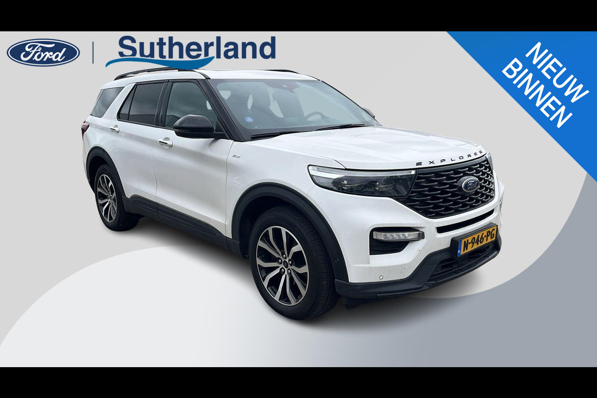 Ford Explorer 3.0 V6 EcoBoost PHEV ST-Line 457pk | Adaptieve Cruise | Full LED | Massage Stoelen | 2.500kg Trekgewicht | Trekhaak Afneembaar Ford Explorer 3.0 V6 EcoBoost PHEV ST-Line 457pk | Adaptieve Cruise | Full LED | Massage Stoelen | 2.500kg Trekgewicht | Trekhaak Afneembaar