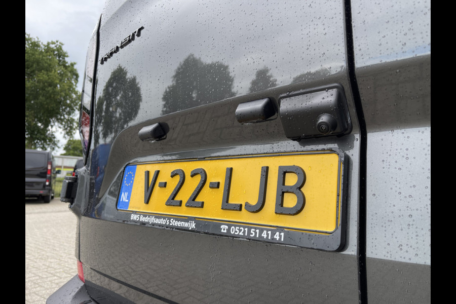 Ford Transit Custom 340 2.0 TDCI L2H1 Trend DC 6 persoons / NIEUW / bpm vrij / rijklaar € 39.950 ex btw / lease vanaf € 715 / direct leverbaar / airco / cruise / apple carplay / camera / magnetic grey metallic