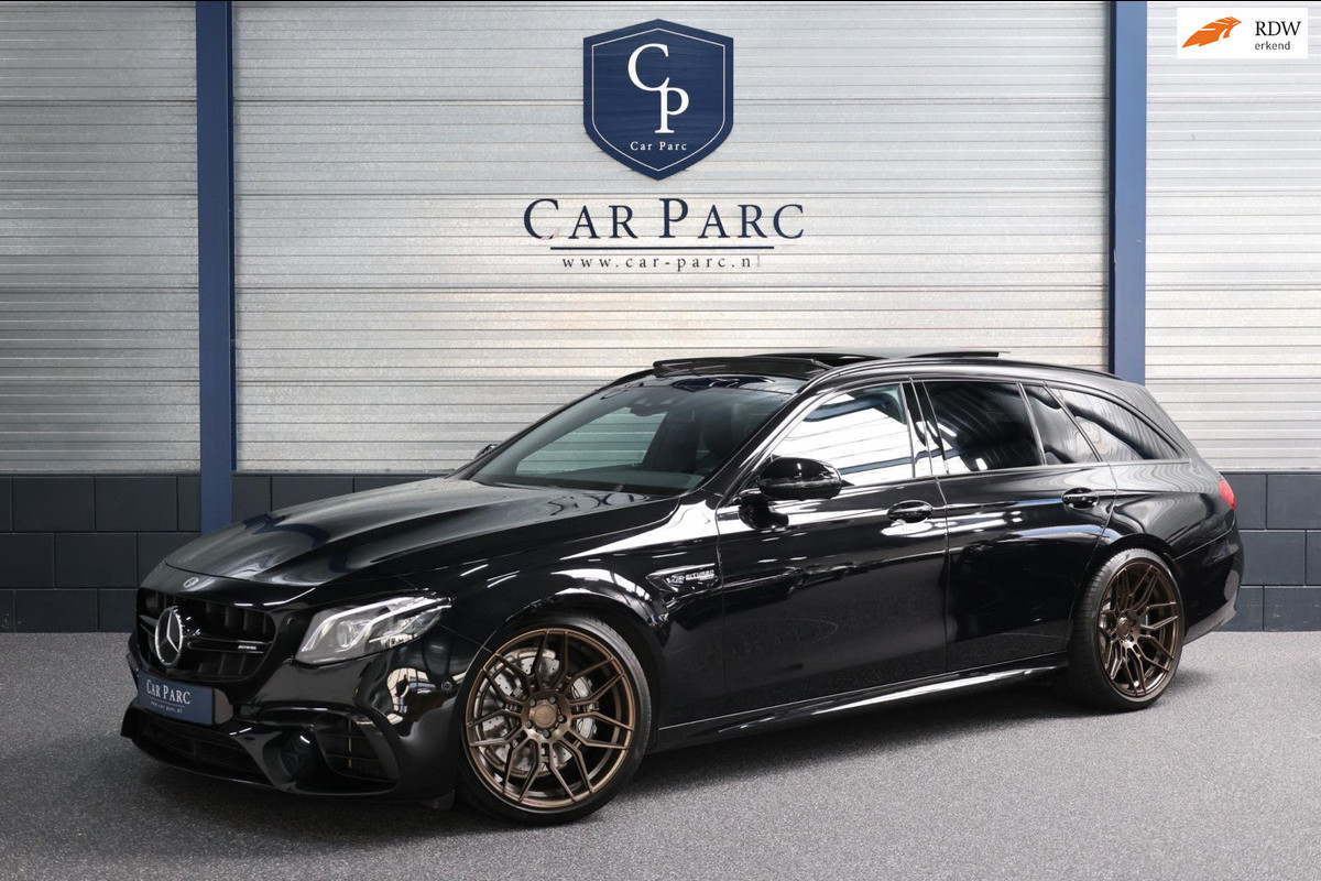 Mercedes-Benz E-Klasse Estate AMG 63 4MATIC LED/VIRTUAL/SFEER/MASSAGE+VERKOELING/LUCHT/PANO/20"LMV/360/ACC/ECC/12 MDN GARANTIE! Mercedes-Benz E-Klasse Estate AMG 63 4MATIC LED/VIRTUAL/SFEER/MASSAGE+VERKOELING/LUCHT/PANO/20"LMV/360/ACC/ECC/12 MDN GARANTIE!