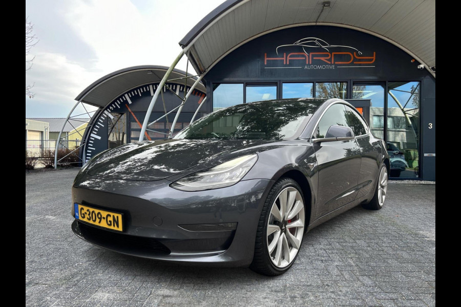 Tesla Model 3 Performance AWD 85% SOH 1e EIG BTW Auto Rijklaarprijs!