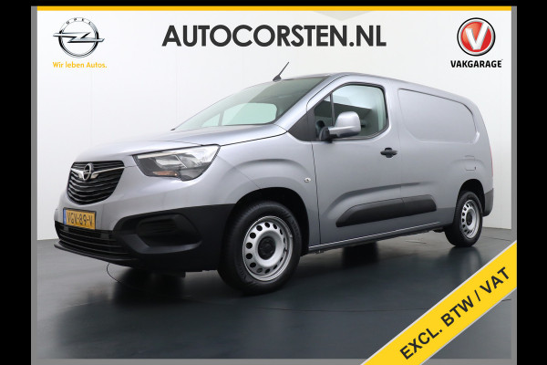 Opel Combo 1.5D L2H1 Navi Apple Carplay Android MultiMedia-nb Schuifdeur-R. Tussenschot Airco Connect DAB+Elektr.spiegels+Verwarmd DAB Cent Wegklapbare-kussen-bijrijder Orig.NLse Auto ! EURO 6