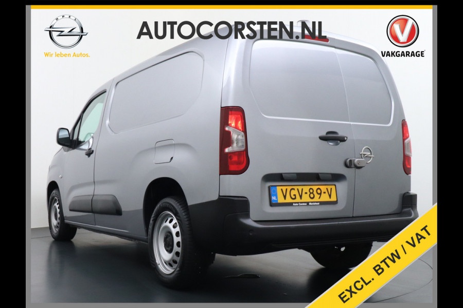 Opel Combo 1.5D L2H1 Navi Apple Carplay Android MultiMedia-nb Schuifdeur-R. Tussenschot Airco Connect DAB+Elektr.spiegels+Verwarmd DAB Cent Wegklapbare-kussen-bijrijder Orig.NLse Auto ! EURO 6