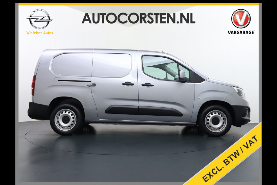 Opel Combo 1.5D L2H1 Navi Apple Carplay Android MultiMedia-nb Schuifdeur-R. Tussenschot Airco Connect DAB+Elektr.spiegels+Verwarmd DAB Cent Wegklapbare-kussen-bijrijder Orig.NLse Auto ! EURO 6