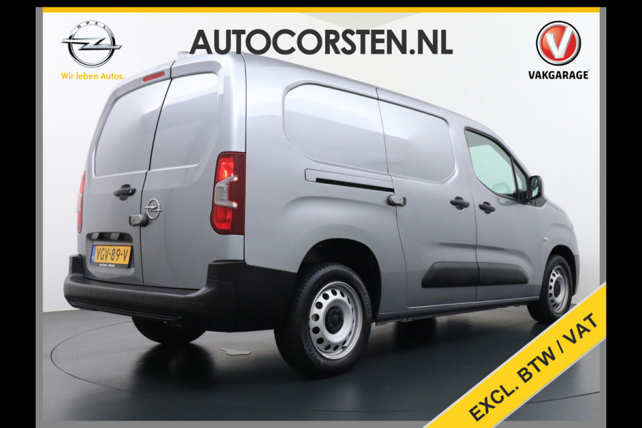 Opel Combo 1.5D L2H1 Navi Apple Carplay Android MultiMedia-nb Schuifdeur-R. Tussenschot Airco Connect DAB+Elektr.spiegels+Verwarmd DAB Cent Wegklapbare-kussen-bijrijder Orig.NLse Auto ! EURO 6