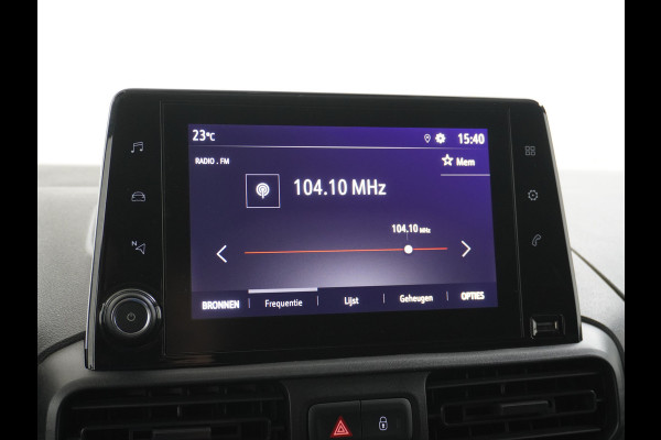 Opel Combo 1.5D L2H1 Navi Apple Carplay Android MultiMedia-nb Schuifdeur-R. Tussenschot Airco Connect DAB+Elektr.spiegels+Verwarmd DAB Cent Wegklapbare-kussen-bijrijder Orig.NLse Auto ! EURO 6