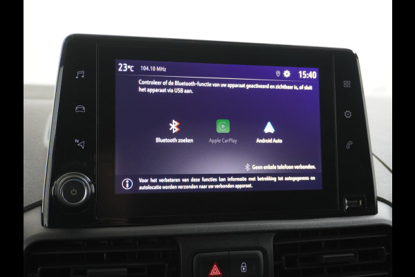 Opel Combo 1.5D L2H1 Navi Apple Carplay Android MultiMedia-nb Schuifdeur-R. Tussenschot Airco Connect DAB+Elektr.spiegels+Verwarmd DAB Cent Wegklapbare-kussen-bijrijder Orig.NLse Auto ! EURO 6